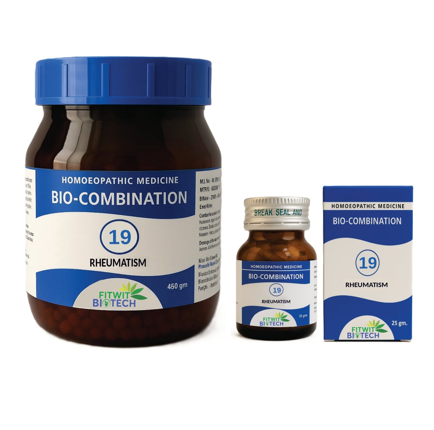BIO COMBINATIONS NO.19 - RHEUMATISM