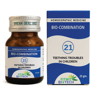 BIO COMBINATIONS NO.21 - TEETHING TROUBLES IN CHILDREN