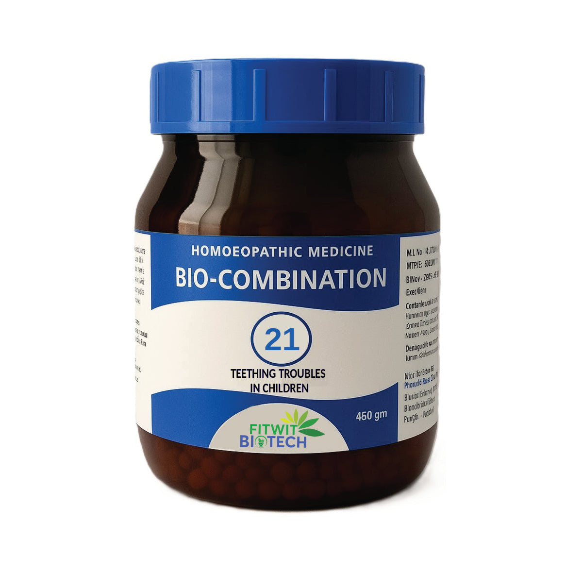 BIO COMBINATIONS NO.21 - TEETHING TROUBLES IN CHILDREN