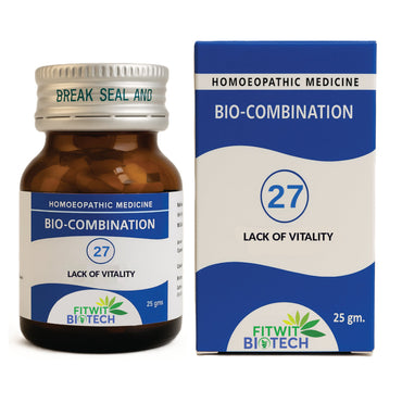 BIO COMBINATIONS NO.27 - LACK OF VITALITY