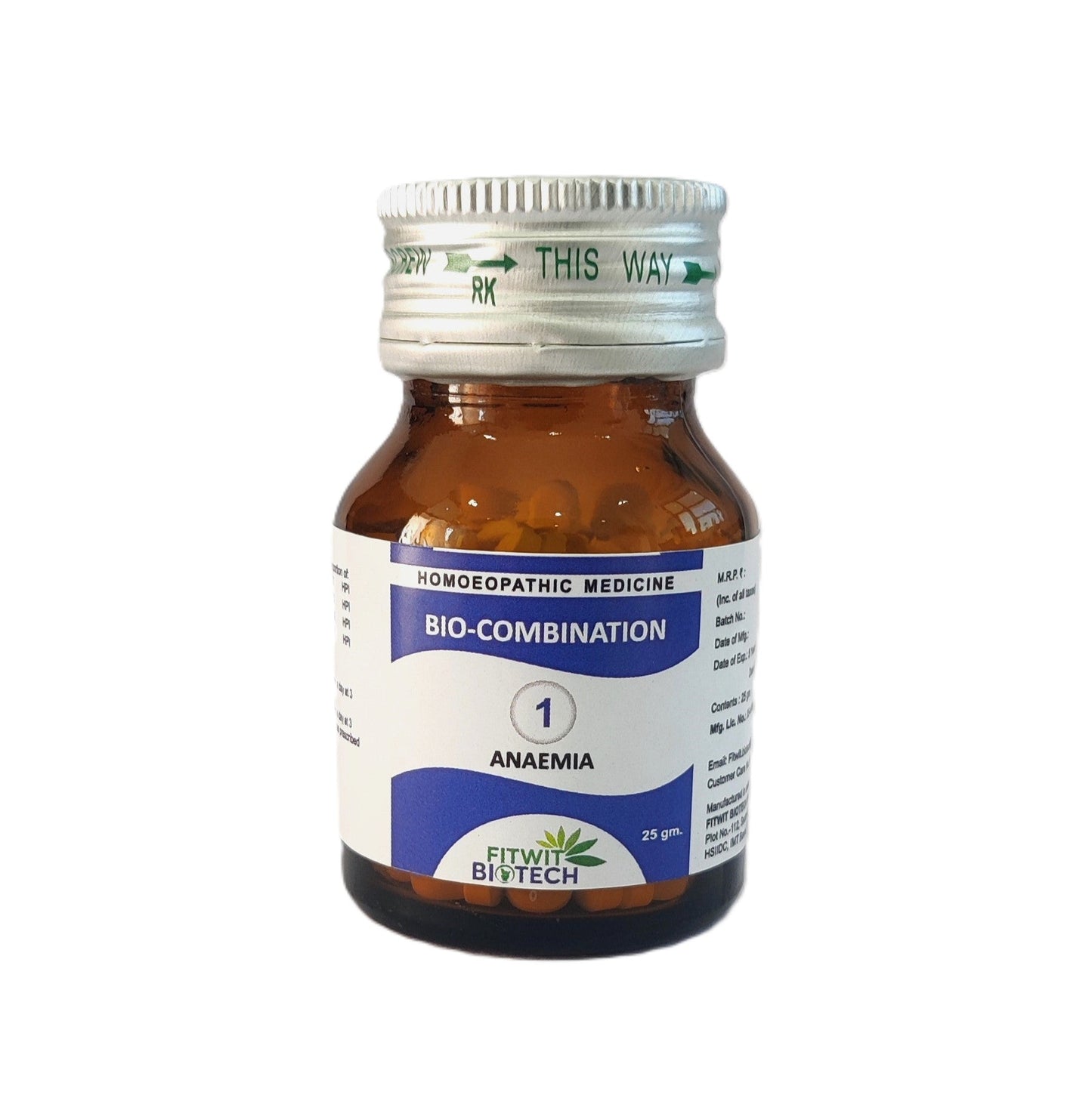 BIO COMBINATIONS NO.1 - ANAEMIA