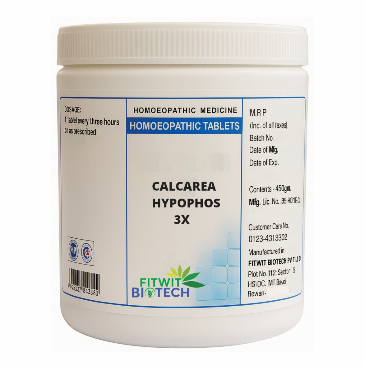 Calcarea Hypophos 3X