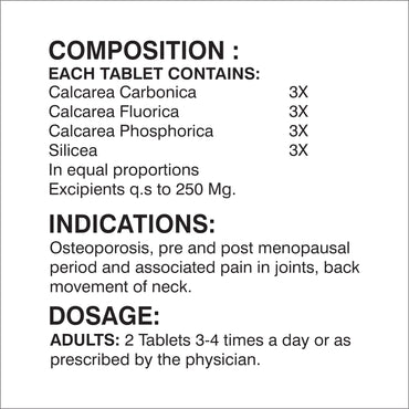 CALKURE TABLETS 25 GM.
