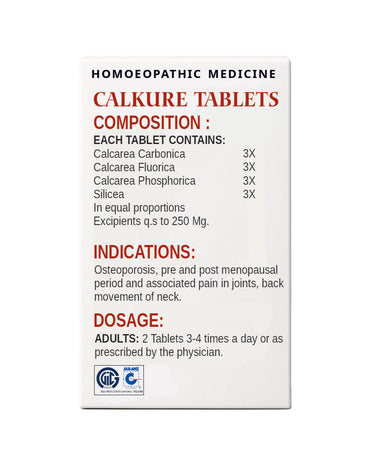 CALKURE TABLETS 25 GM.