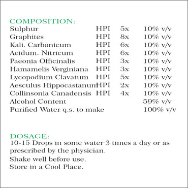 FITWIT 32 HEMORRHOIDAL DROPS