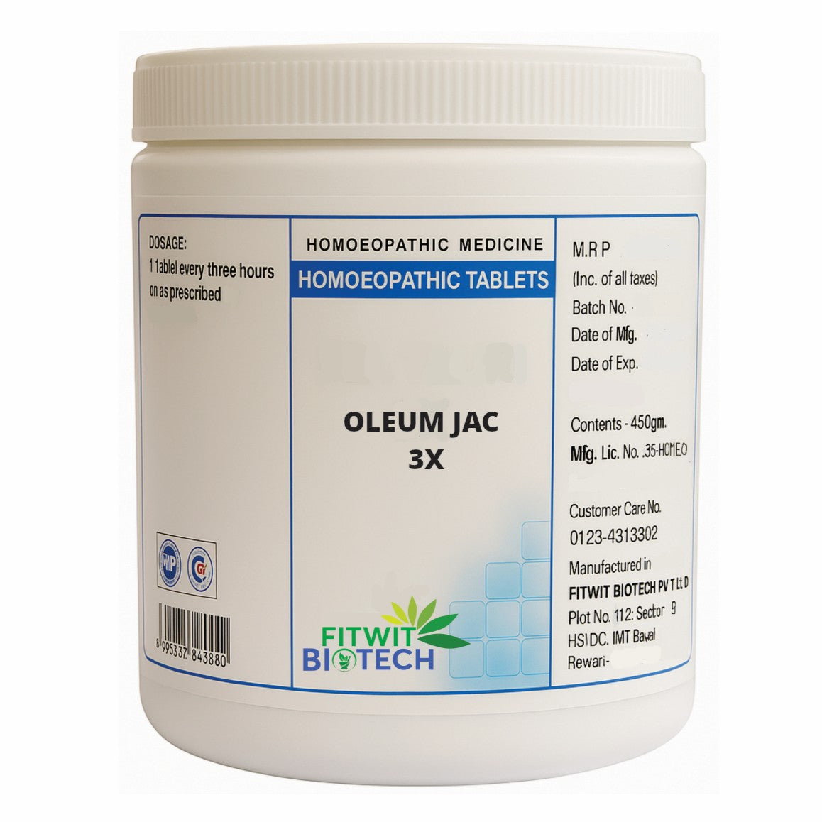 Oleum Jac 3X
