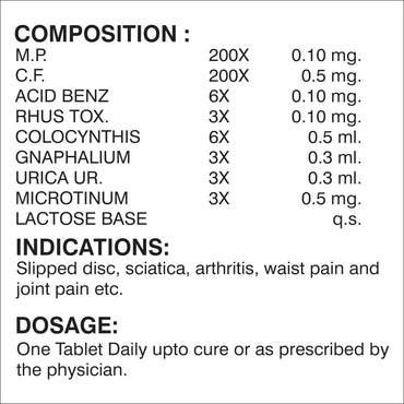 RHEUMA KOL KARE TABLETS 30 TABLET