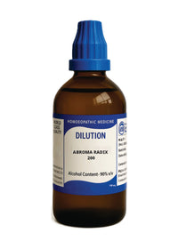 ABROMA RADIX DILUTION
