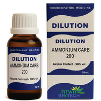 AMMONIUM CARB DILUTION