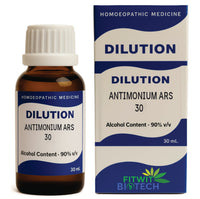 ANTIMONIUM ARS DILUTION