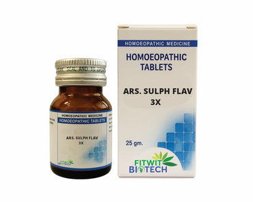 Ars. Sulph Flav 3X