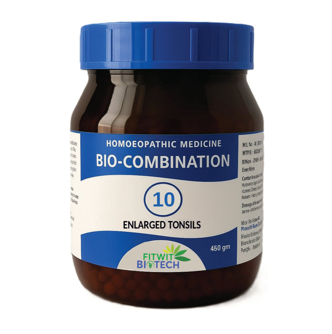 BIO COMBINATIONS NO.10 - ENLARGED TONSILS