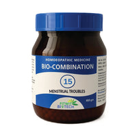 BIO COMBINATIONS NO.15 - MENSTRUAL TROUBLES