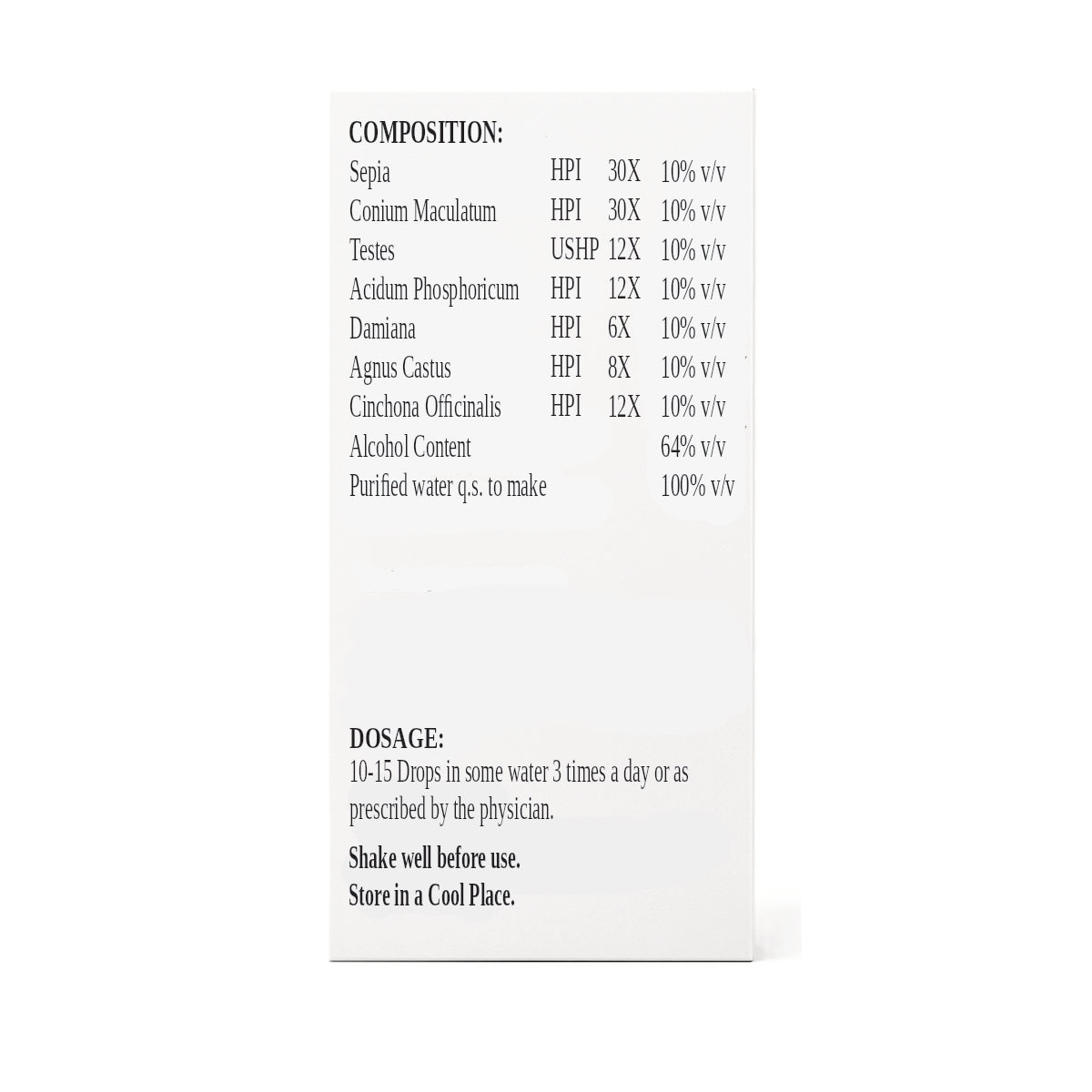 FITWIT 21 SEXUAL NEURASTHENIA DROPS