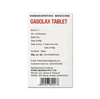 GASOLAX TABLETS 25 GM.