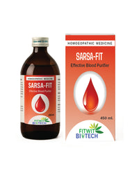 SARSA-FIT SYRUP 450 ML.