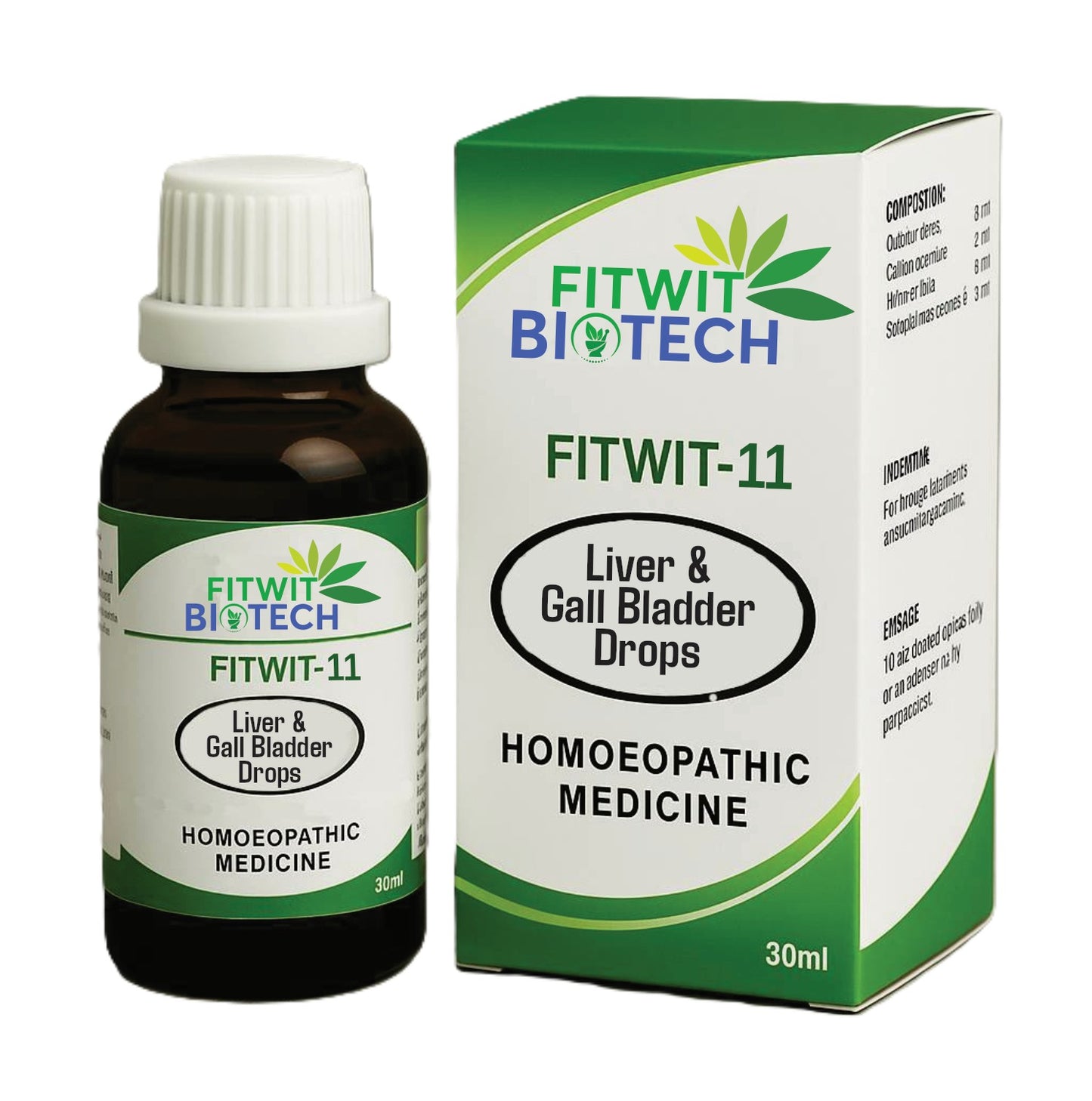 FITWIT 11 LIVER AND GALL BLADDER DROPS
