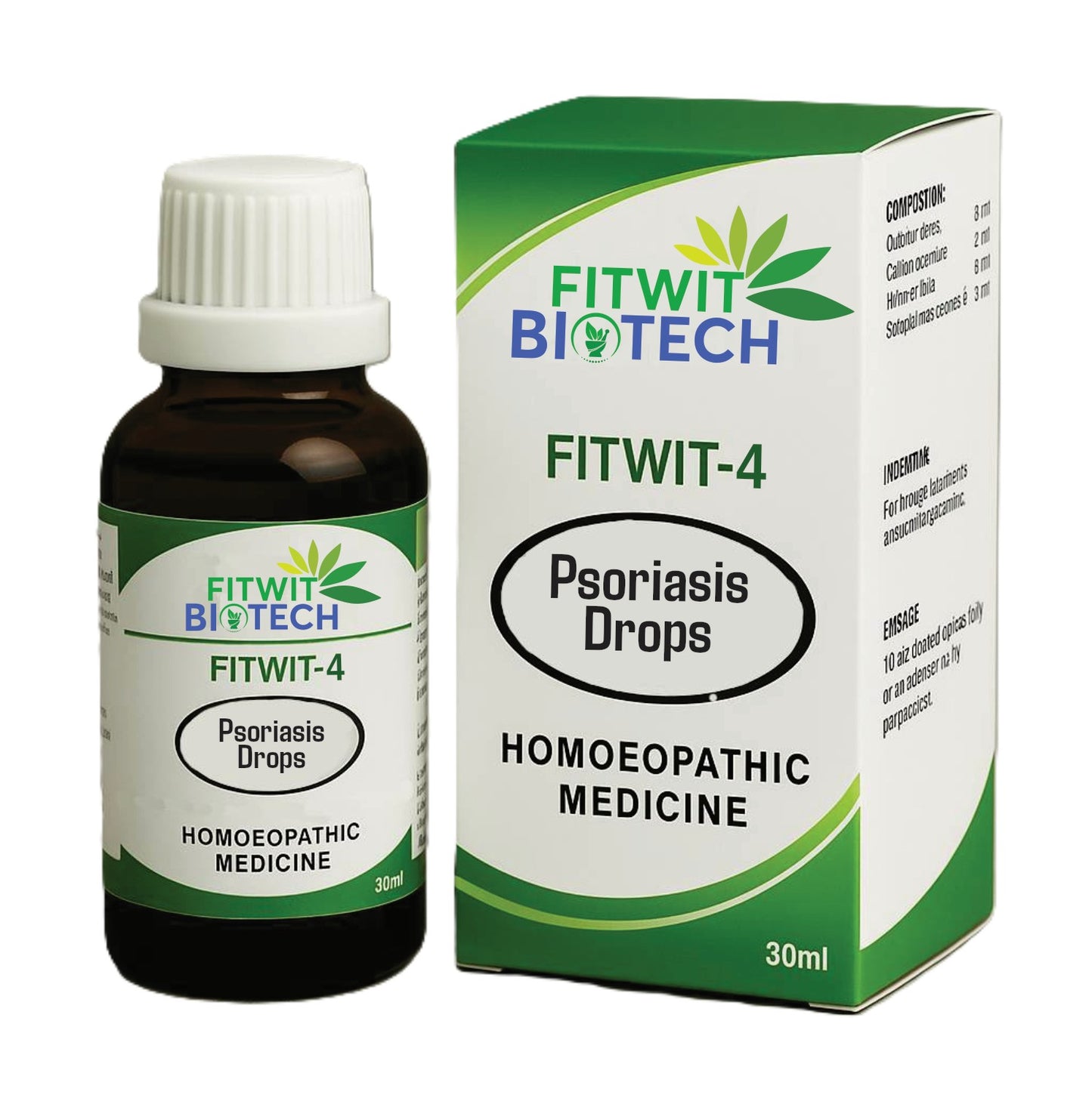 FITWIT 4 PSORIASIS DROPS