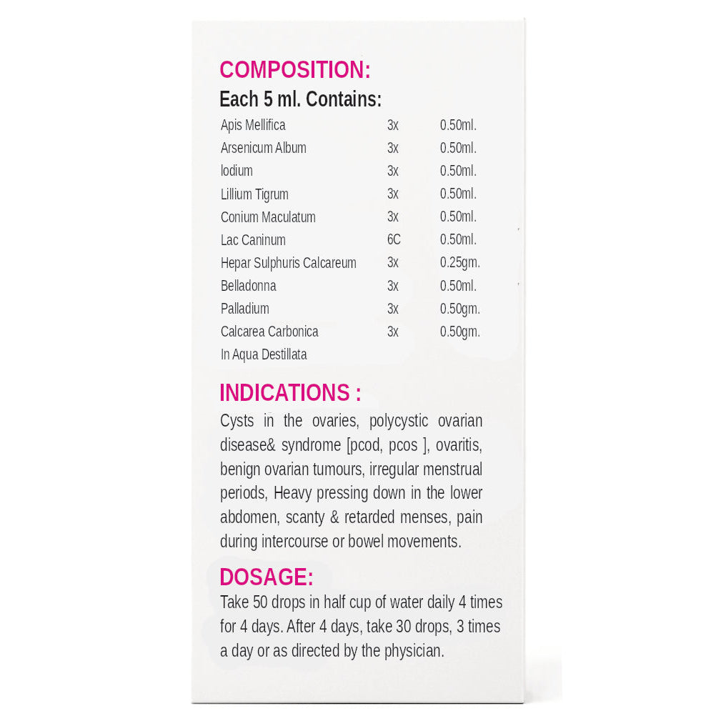 OVA CYST-X DROPS 30 ML.