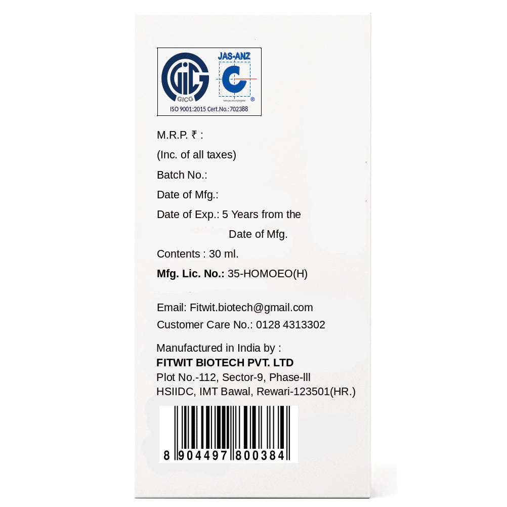 OVA CYST-X DROPS 30 ML.